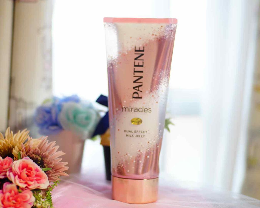 ミラクルズ デュアル エフェクト ミルク ジェリー/パンテーン/洗い流すヘアトリートメントを使ったクチコミ（1枚目）