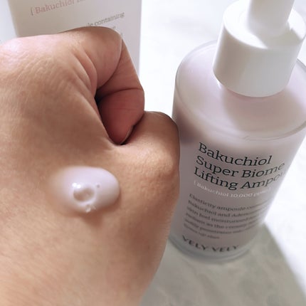 バクチオールスーパーバイオーム リフティングアンプル/VELY VELY/美容液を使ったクチコミ(4枚目)