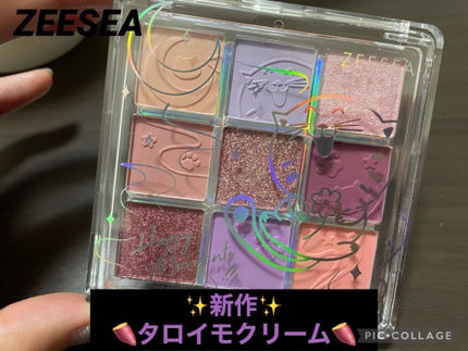 クォーツ 9色アイシャドウパレット(ドリームランドアイシャドウ)/ZEESEA/アイシャドウパレットを使ったクチコミ(1枚目)