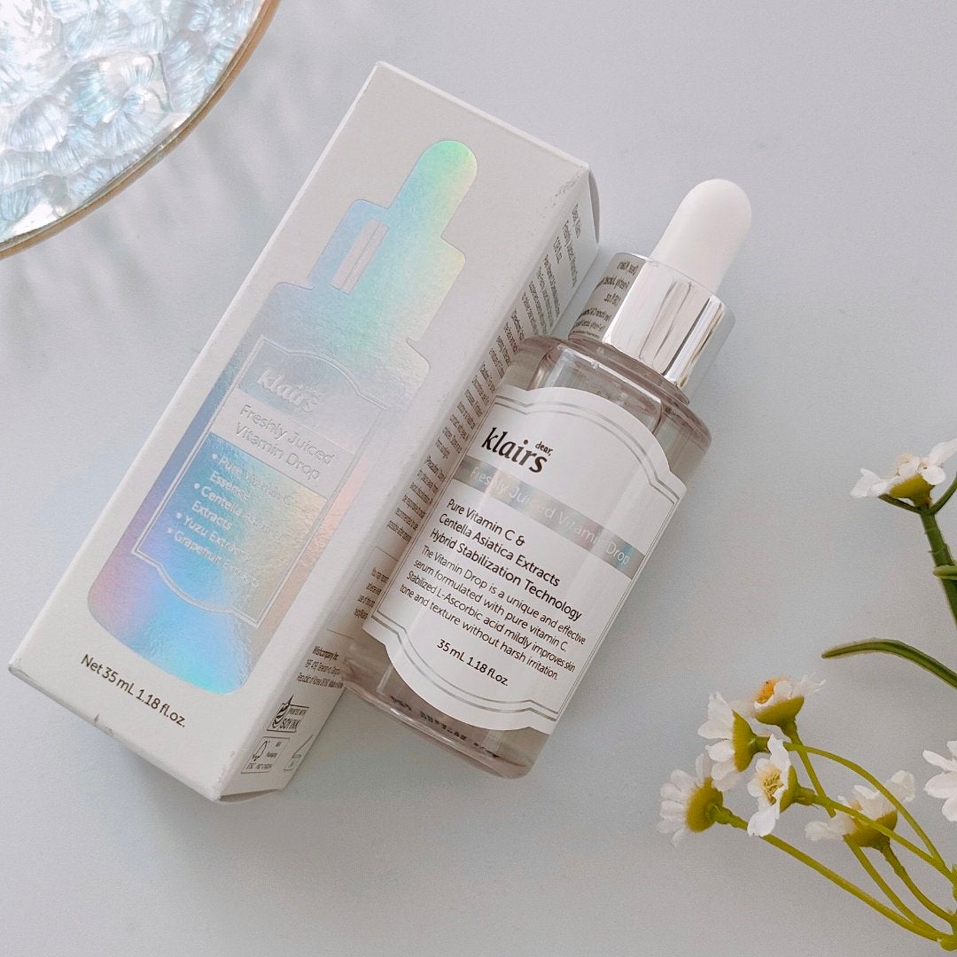 フレッシュリージュースドビタミンドロップ(35ml)/Klairs/美容液を使ったクチコミ(8枚目)