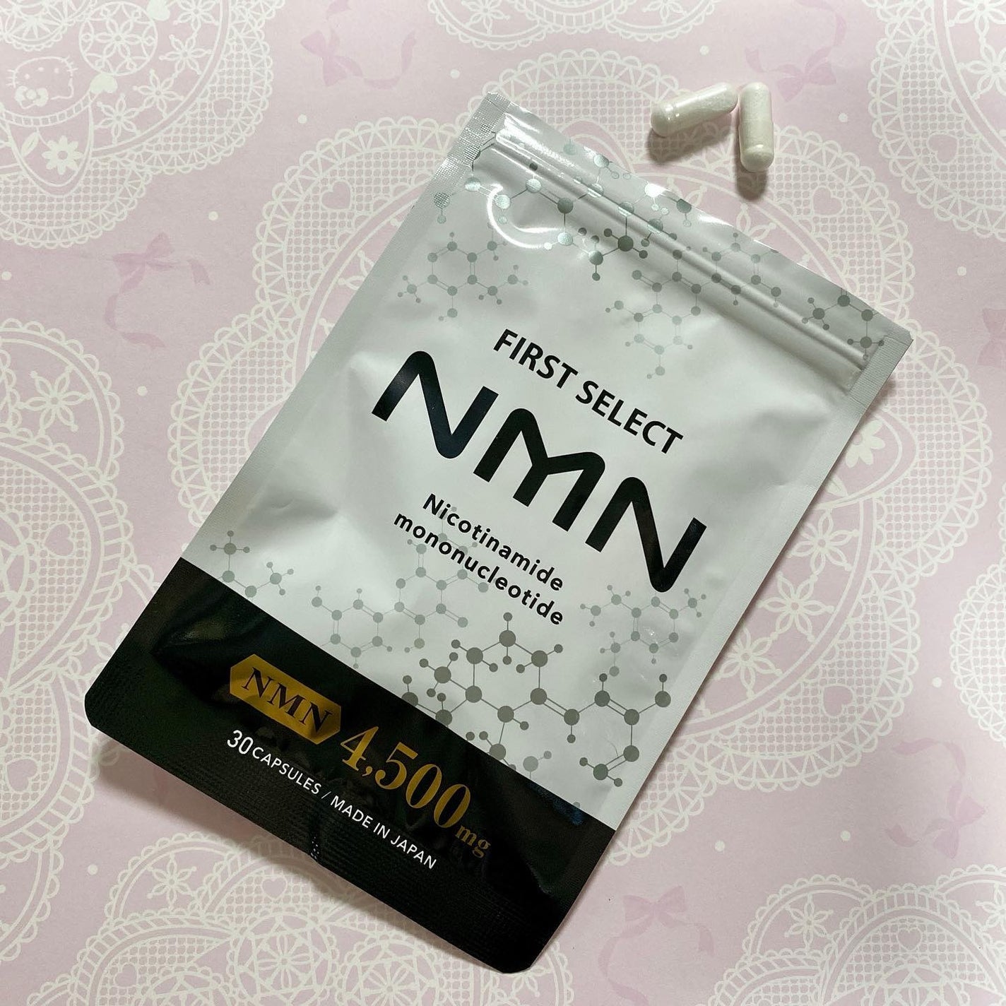 ããã¿ðãã©ãã100 on LIPS ãFIRSTSELECTNMNé«çŽåºŠ99.9ïŒ
以äžã®NMNã ã..ãïŒ1æç®ïŒ