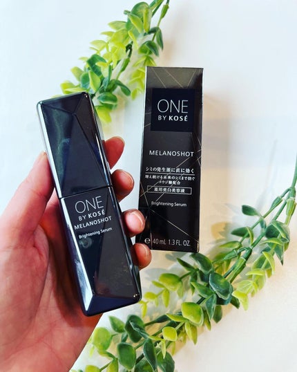 メラノショット W/ONE BY KOSE/美容液を使ったクチコミ(1枚目)