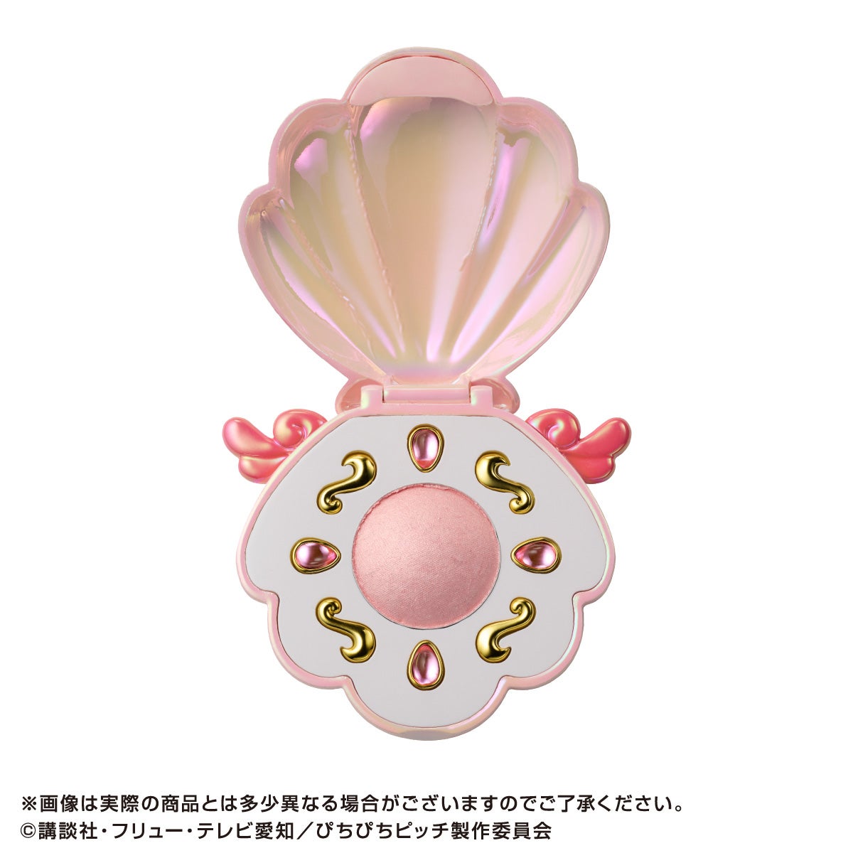 人気アニメ「マーメイドメロディーぴちぴちピッチ」の貝殻形コンパクトコスメがクレアボーテから登場!の画像