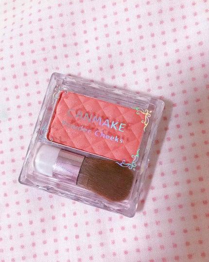 【旧品】パウダーチークス/キャンメイク/パウダーチークを使ったクチコミ(1枚目)