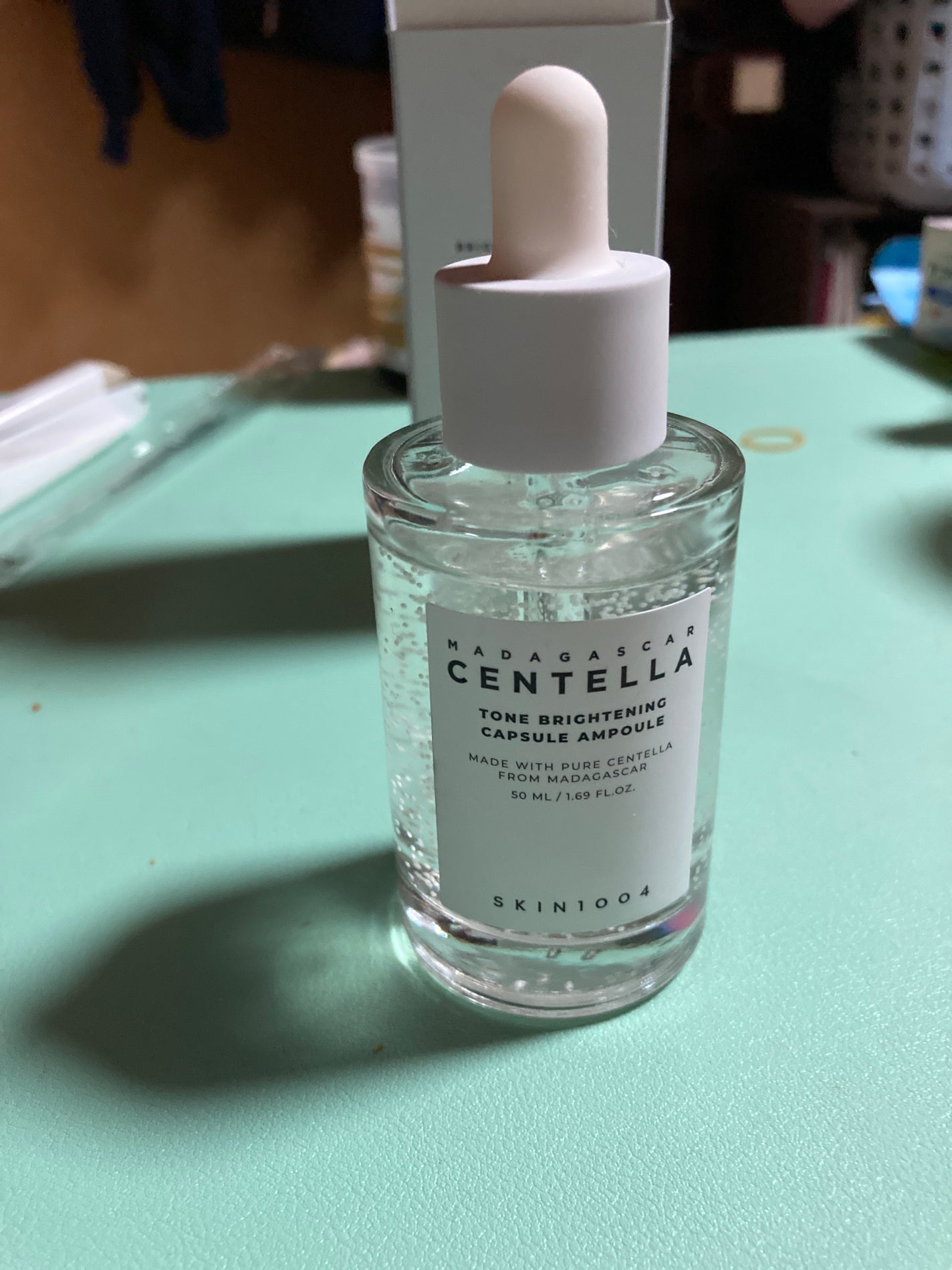 トーンブライトニング カプセルアンプル/SKIN1004/美容液を使ったクチコミ(1枚目)