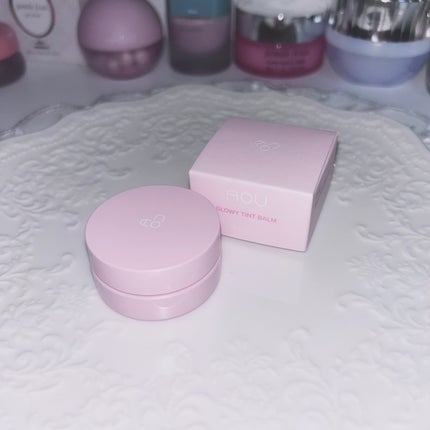 GLOWY TINT BALM/AOU/リップグロスを使ったクチコミ(1枚目)