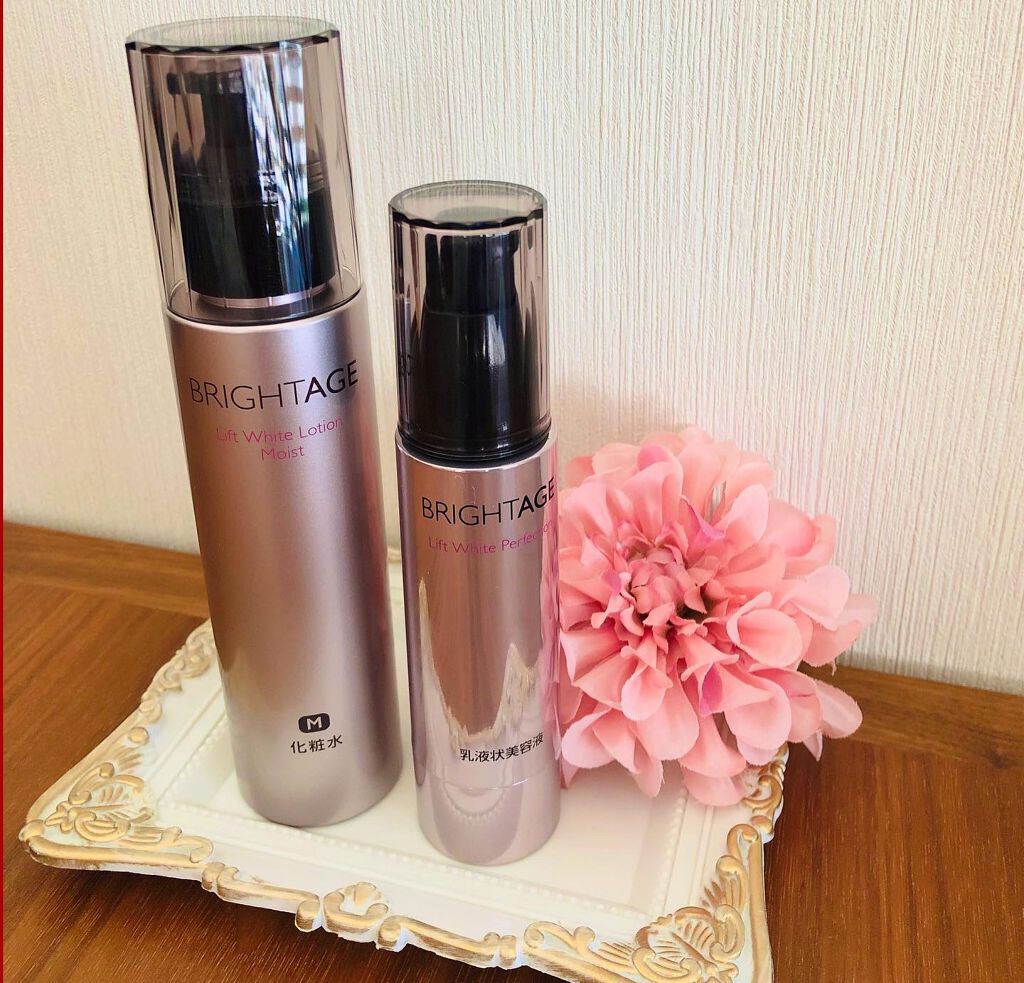 リフトホワイト パーフェクション/BRIGHTAGE/美容液を使ったクチコミ（1枚目）