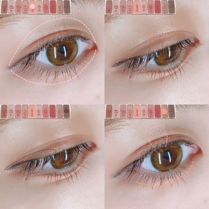 プレイカラー アイシャドウ/ETUDE/アイシャドウパレットを使ったクチコミ(2枚目)