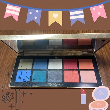 クチュール カラー クラッチ No.2 マラケシュ＜限定品＞/YVES SAINT LAURENT BEAUTE/アイシャドウパレットを使ったクチコミ（1枚目）