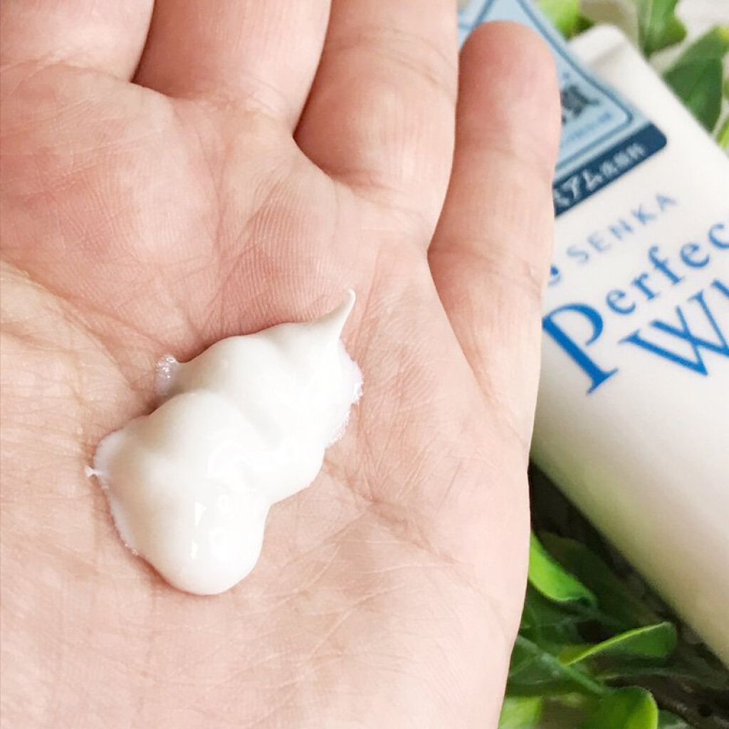 パーフェクトホワイトクレイ/SENKA（専科）/洗顔フォームを使ったクチコミ（3枚目）