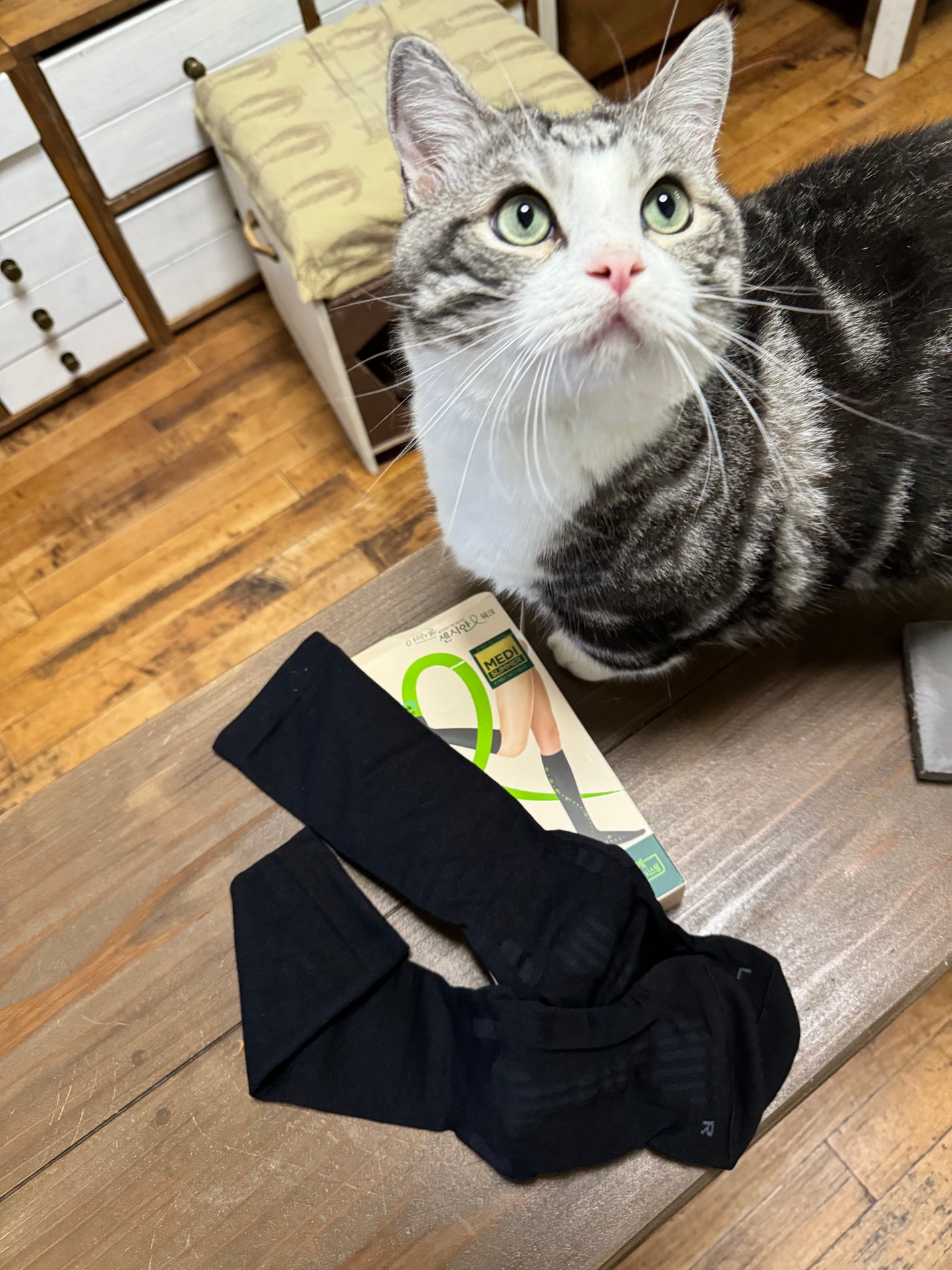 着圧ソックス ウォーク/Censian/レッグ・フットケアを使ったクチコミ(2枚目)