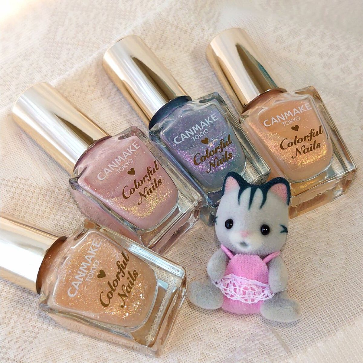 カラフルネイルズ/キャンメイク/マニキュアを使ったクチコミ(2枚目)
