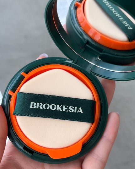 スキンエンハンサー コンパクト クッション (マット)/BROOKESIA/クッションファンデーションを使ったクチコミ(3枚目)
