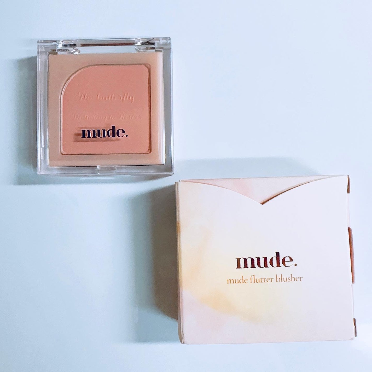 フラッターブラッシャー/mude/パウダーチークを使ったクチコミ(3枚目)