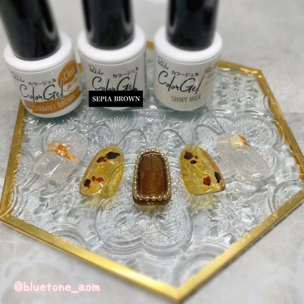 ネイルシール/キャンドゥ/ネイルシールを使ったクチコミ(6枚目)