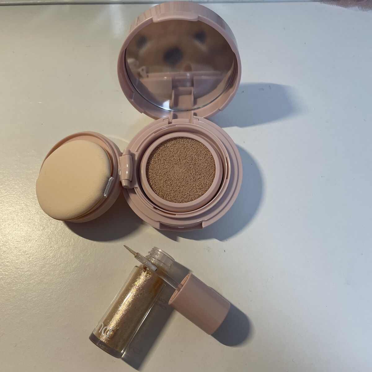 アンドバイロムアンド　グラッシーアイグリッター/&nd by rom&nd/グリッターを使ったクチコミ（2枚目）