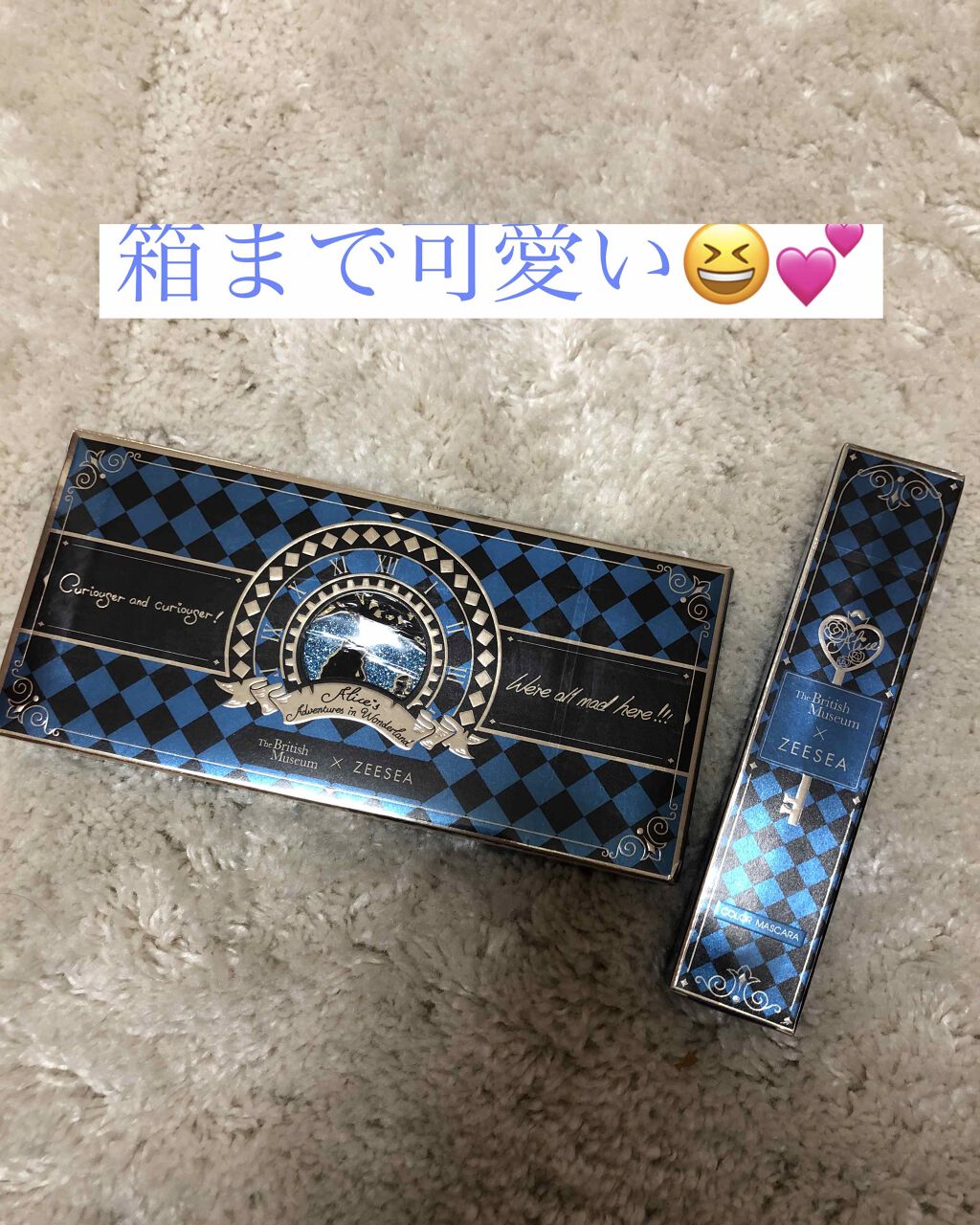 アリスドリームランドシリーズ 12色アイシャドウパレット(ZEESEA×大英博物館)/ZEESEA/アイシャドウパレットを使ったクチコミ(1枚目)