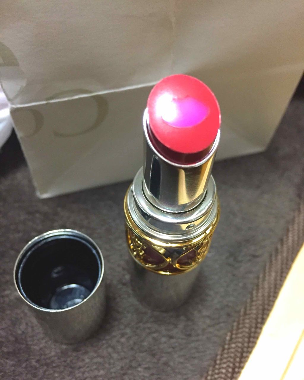 ヴォリュプテ ティントインバーム/YVES SAINT LAURENT BEAUTE/口紅を使ったクチコミ(1枚目)