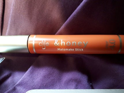 マトメイクスティック 4.0/&honey/ヘアジェルを使ったクチコミ(1枚目)