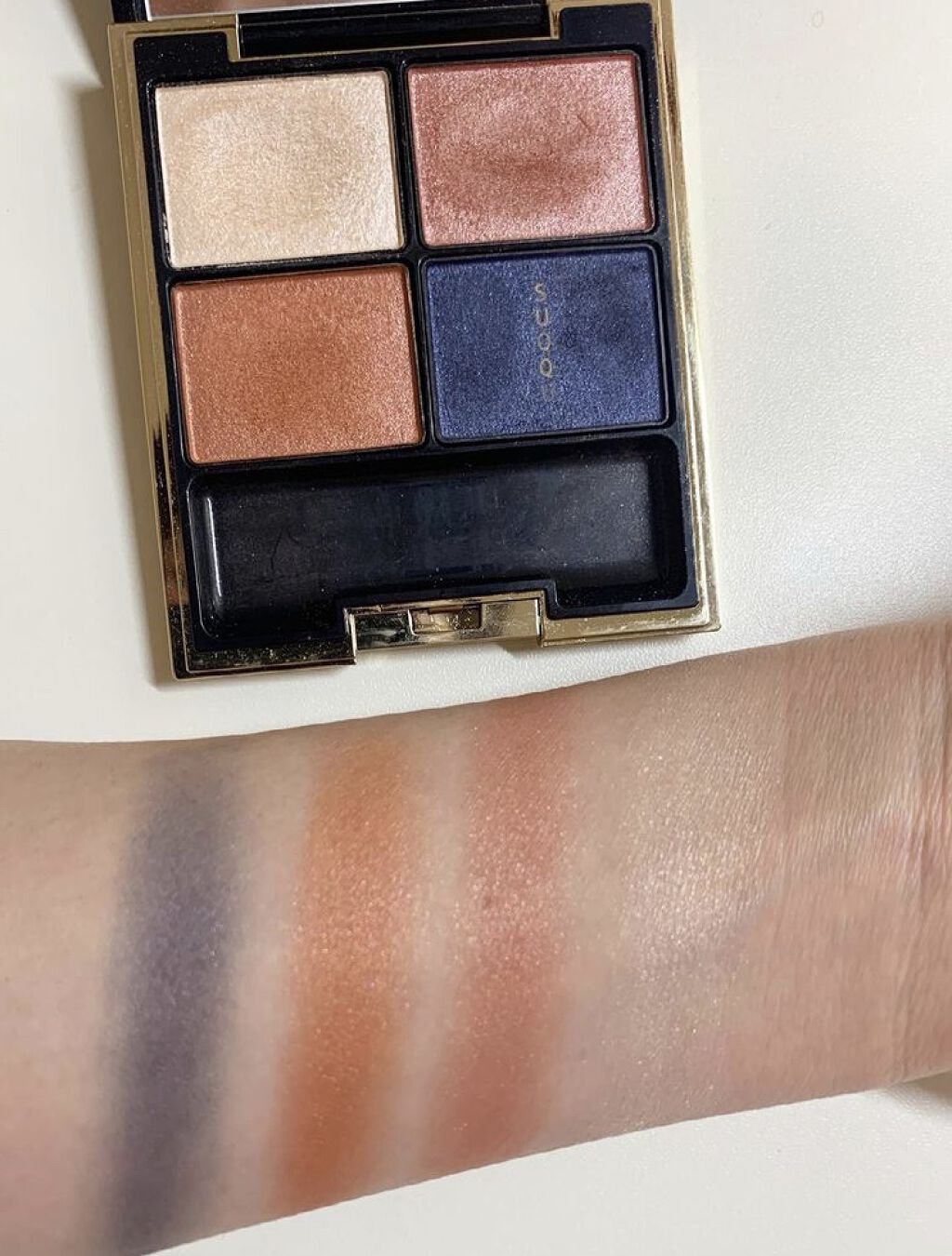 デザイニング カラー アイズ/SUQQU/アイシャドウパレットを使ったクチコミ（1枚目）