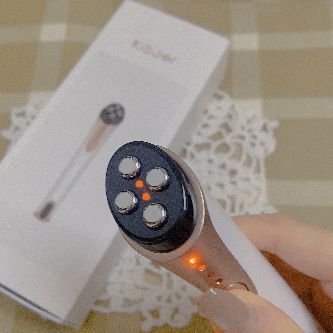 kiboer 目元美顔器/Kiboer/美顔器・マッサージを使ったクチコミ(2枚目)