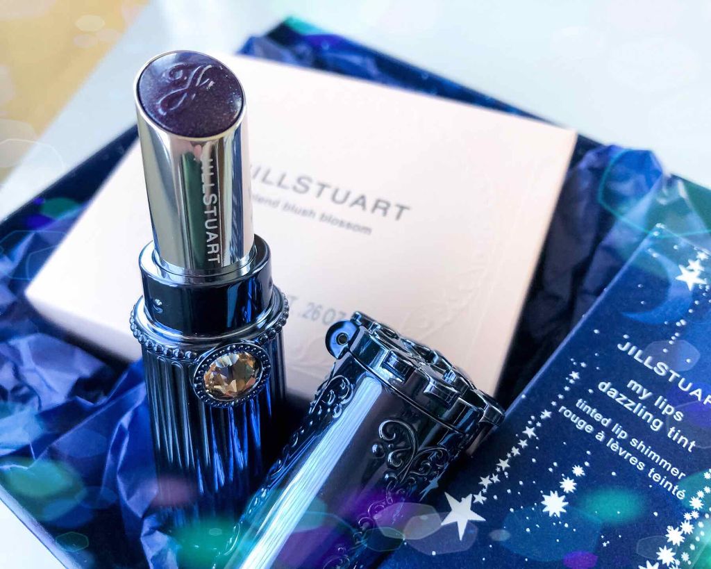 マイリップス ダズリングティント 01 midnight dazzle/JILL STUART/リップティントを使ったクチコミ（1枚目）