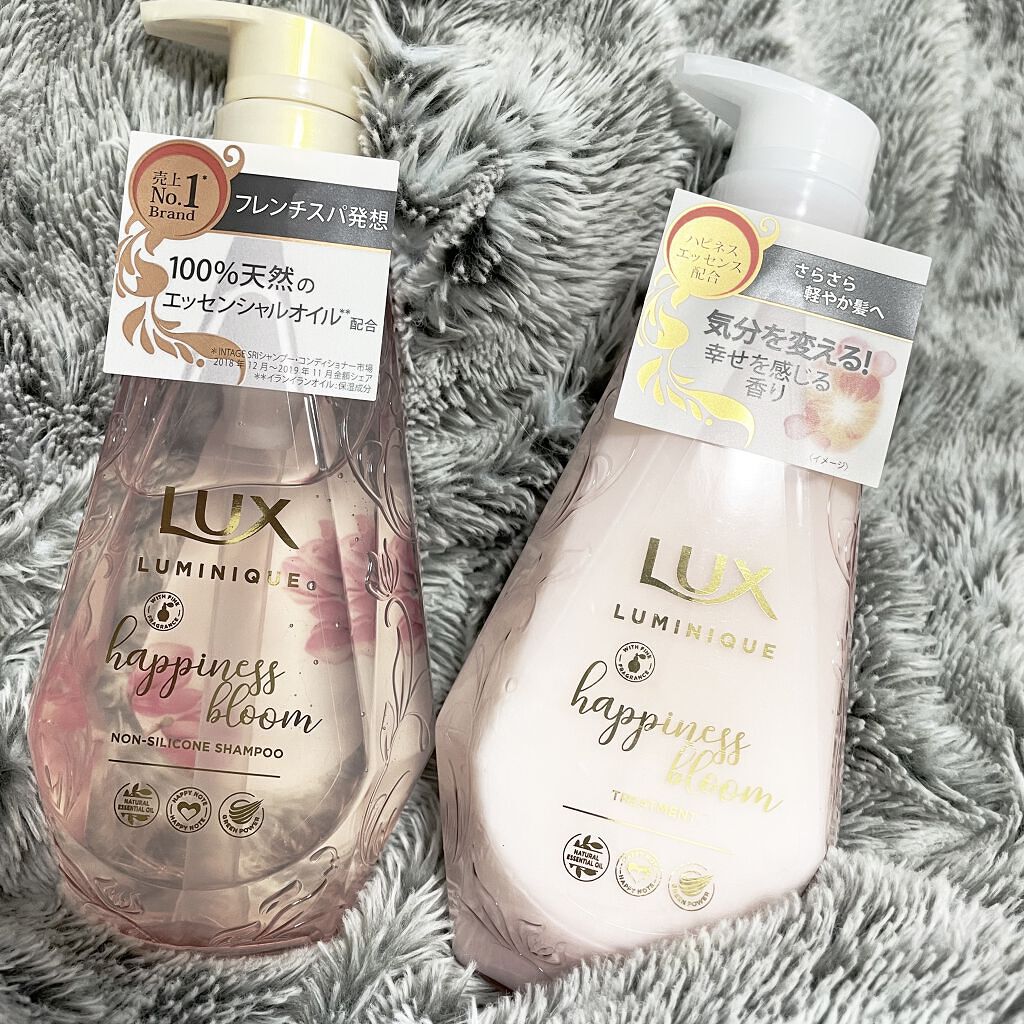 ルミニーク ハピネスブルーム シャンプー／トリートメント/LUX/市販シャンプーを使ったクチコミ（1枚目）