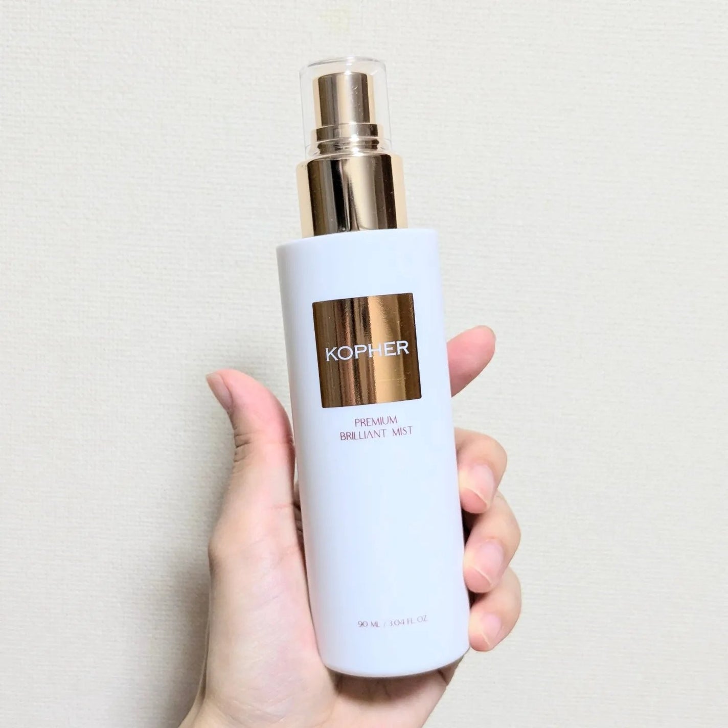 PREMIUM BRILLIANT MIST/KOPHER/ミスト状化粧水を使ったクチコミ(2枚目)