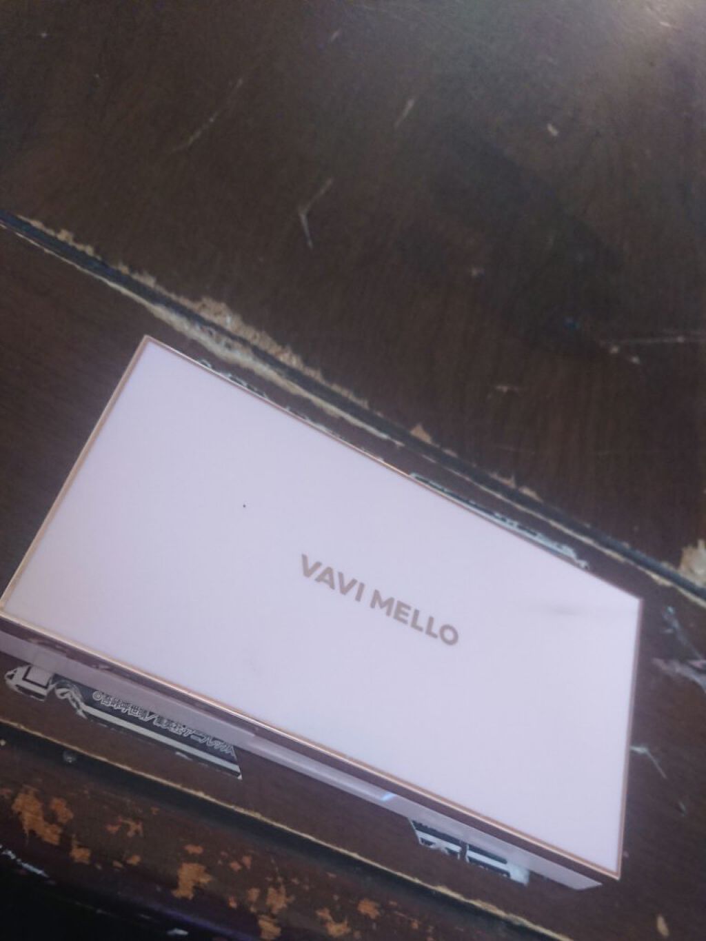 バレンタインボックス3ローズモーメント/VAVI MELLO/アイシャドウパレットを使ったクチコミ(1枚目)