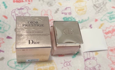 Dior プレステージ ル バーム デマキヤントのクチコミ「ディオールのかの有名な洗顔だそうです。
スクラブタイプです。
スクラブタイプと知らなかったので.....」（2枚目）