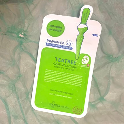 ティーツリーケアソリューション アンプルマスクJEX/MEDIHEAL/シートマスク・パックを使ったクチコミ(1枚目)