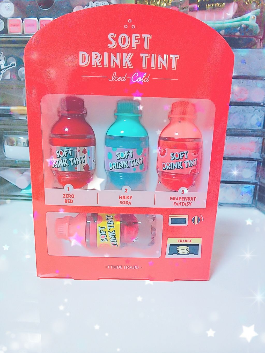 ソフトドリンクティント/ETUDE/リップグロスを使ったクチコミ（1枚目）