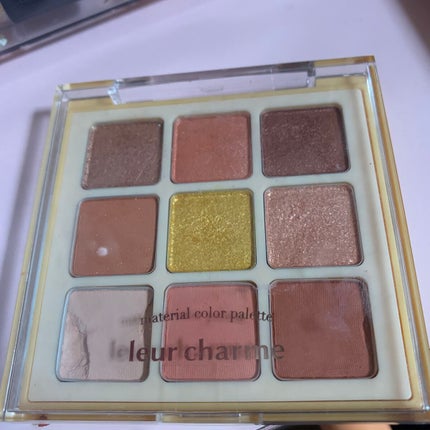 マテリアルカラーパレット/leur charme/アイシャドウパレットを使ったクチコミ(1枚目)