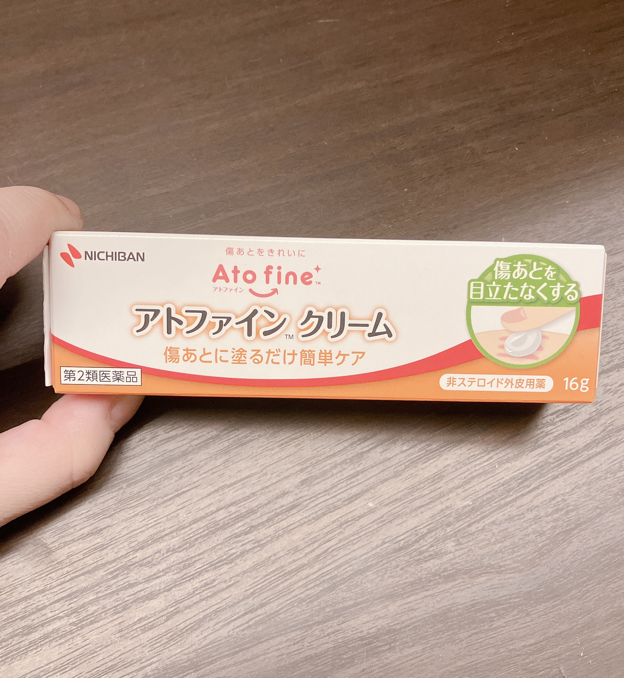 アトファインクリーム(医薬品)/ニチバン/その他を使ったクチコミ（1枚目）