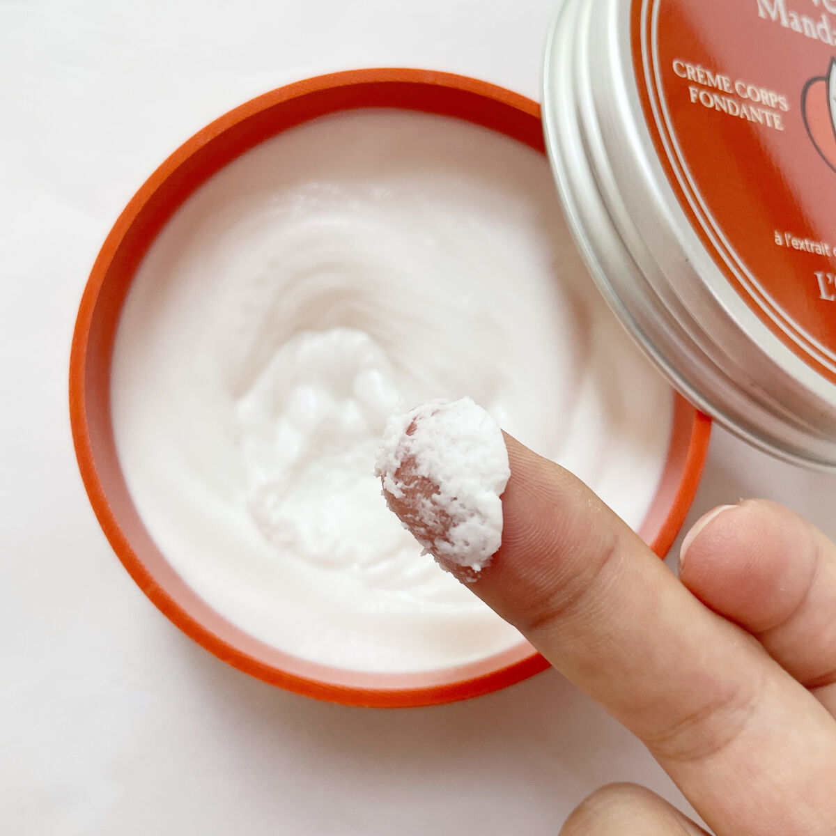 マンダリンヴァーベナ メルティボディクリーム/L'OCCITANE/ボディクリームを使ったクチコミ（3枚目）