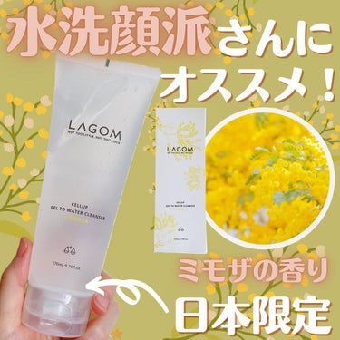 ジェルトゥウォーター クレンザー (MI)/LAGOM /クレンジングジェルを使ったクチコミ（1枚目）