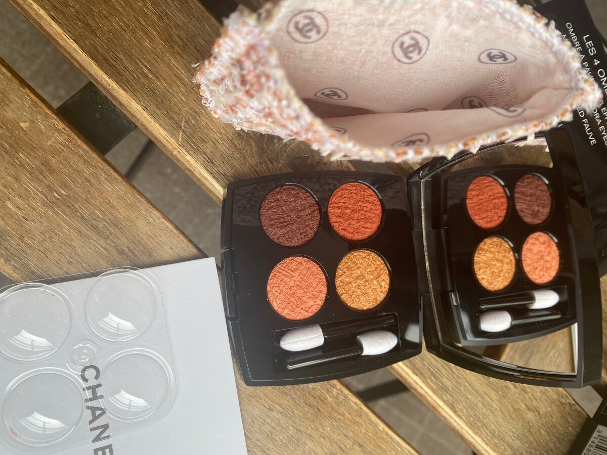 レ キャトル オンブル ツイード/CHANEL/アイシャドウパレットを使ったクチコミ(3枚目)