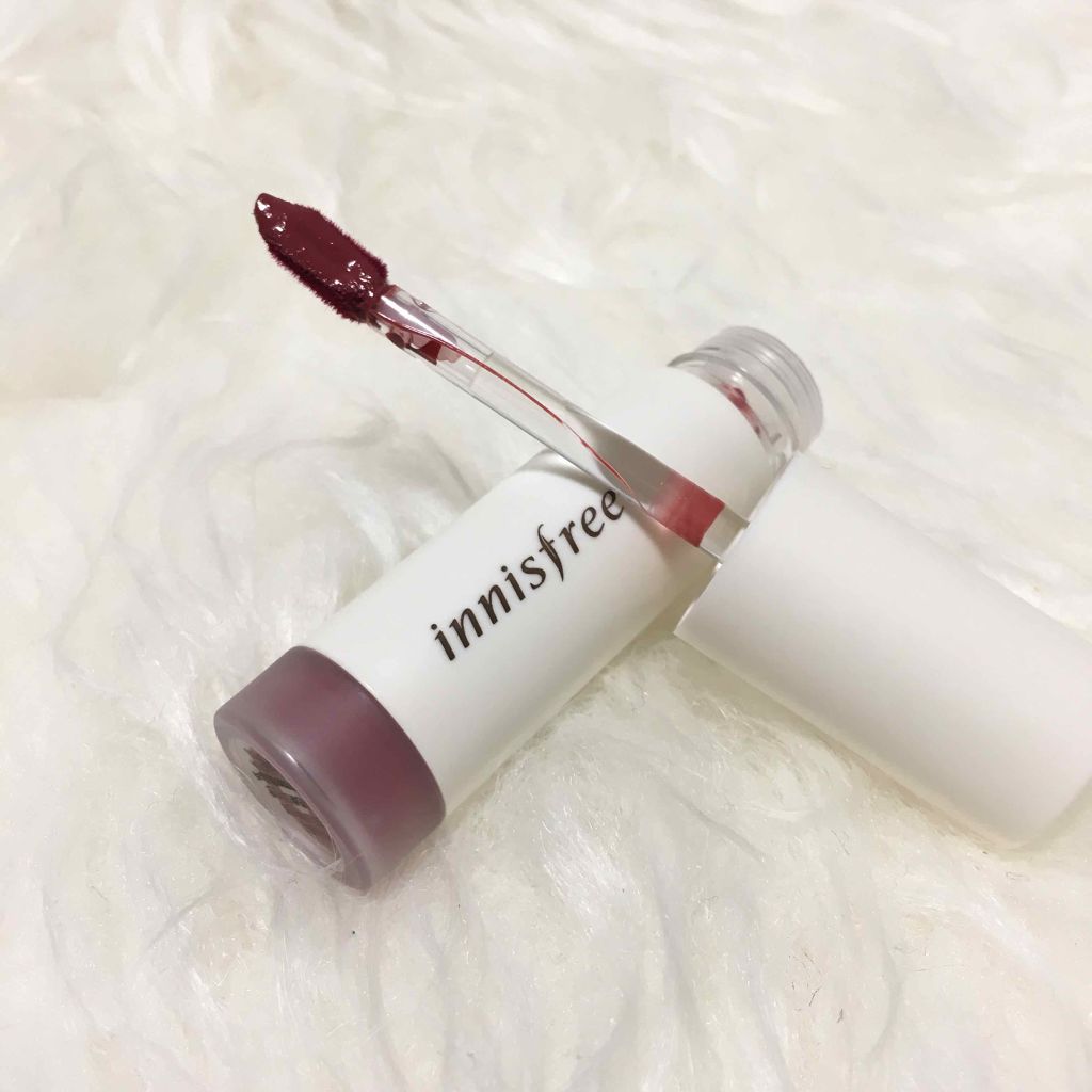 ビビッドクリーミーティント/innisfree/口紅を使ったクチコミ（1枚目）
