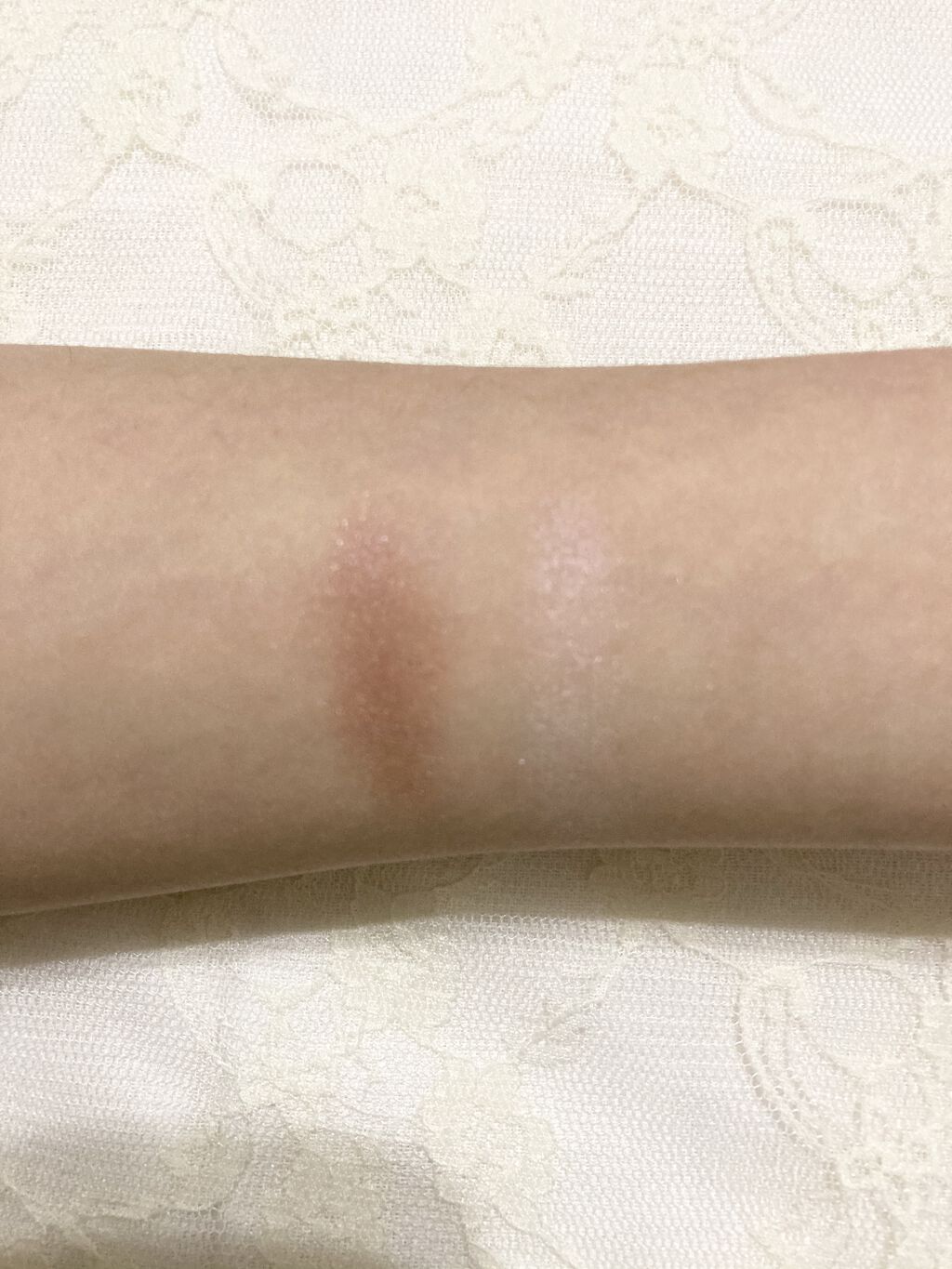 UR GLAM　POWDER EYESHADOW ピュアピンク〈オーロラパール〉/U R GLAM/単色アイシャドウを使ったクチコミ（3枚目）