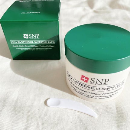 シカパンテノールスリーピングパック/SNP/フェイスクリームを使ったクチコミ(1枚目)