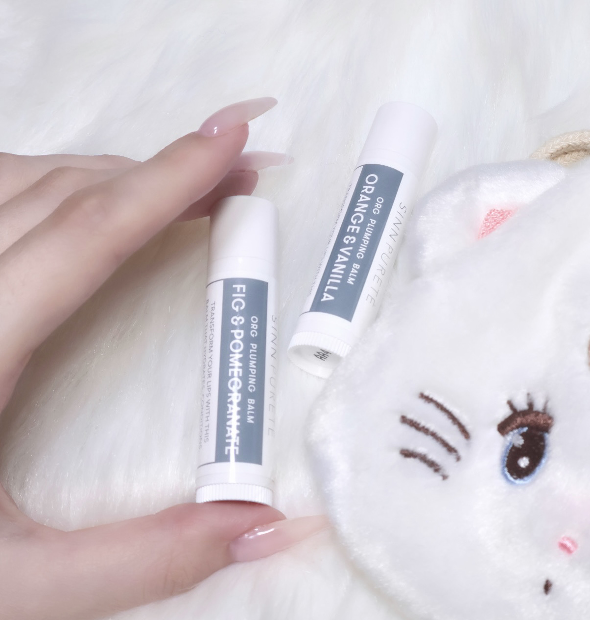 オーガニック　プランピングバーム / ORANGE＆VANILLA/SINN PURETÉ/リップバームを使ったクチコミ（1枚目）