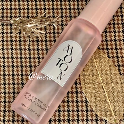 MOTON ヘア&ボディミスト フラワーガーデン/MOTON/香水(レディース)を使ったクチコミ(2枚目)