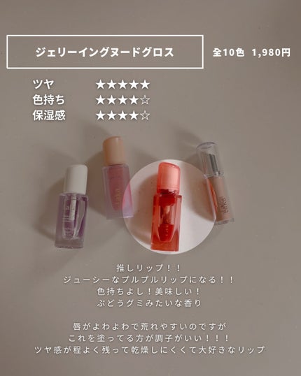 フルーティーグラムティント/Laka/リップティントを使ったクチコミ(4枚目)