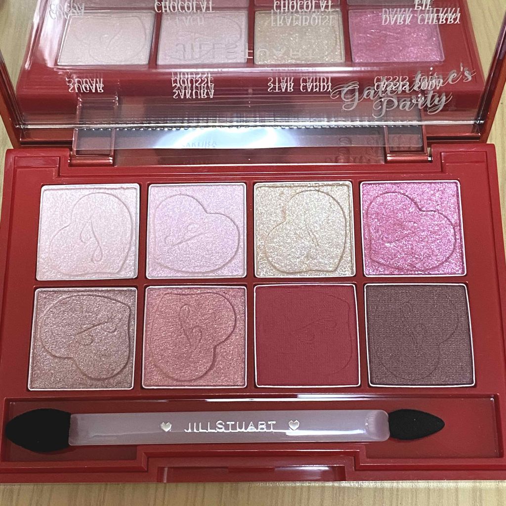 ギャレンタインズパーティー アイシャドウパレット/JILL STUART/アイシャドウパレットを使ったクチコミ（3枚目）