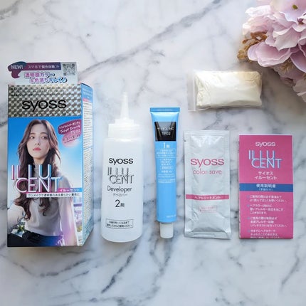 イルーセント ミルキーヘアカラー/サイオス/ヘアカラーを使ったクチコミ(4枚目)