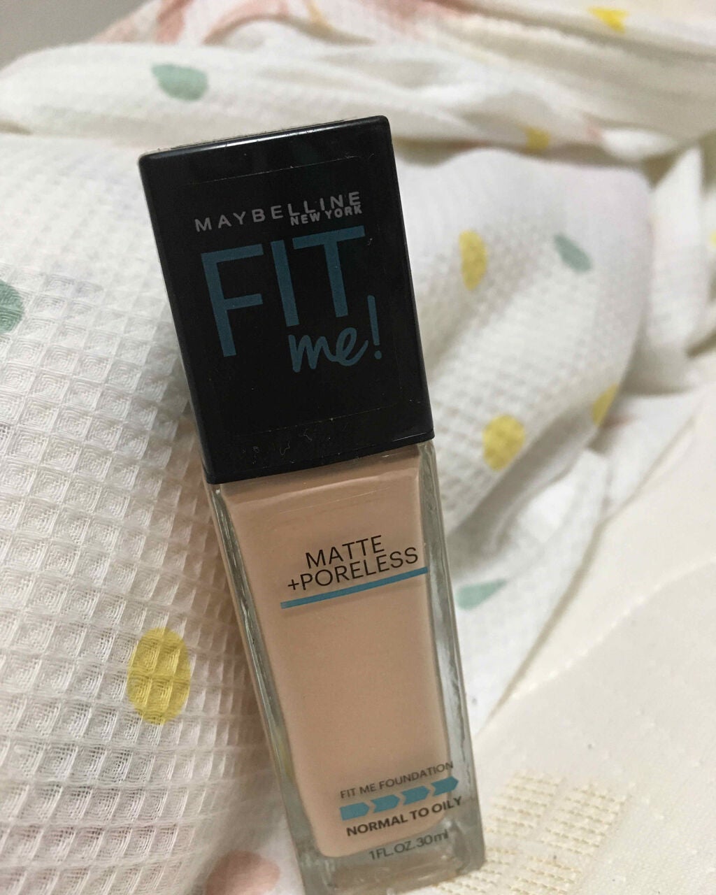 フィットミーリキッドファンデーション/MAYBELLINE NEW YORK/リキッドファンデーションを使ったクチコミ(1枚目)