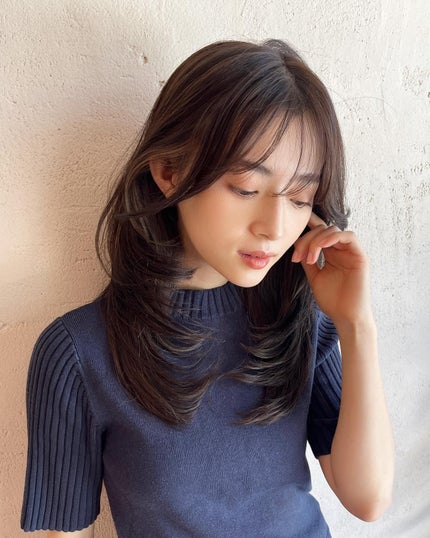 HARUNA on LIPS 「ワンカールでお洒落に#レイヤーカットふわっと動きのあるヘアスタ..」(5枚目)