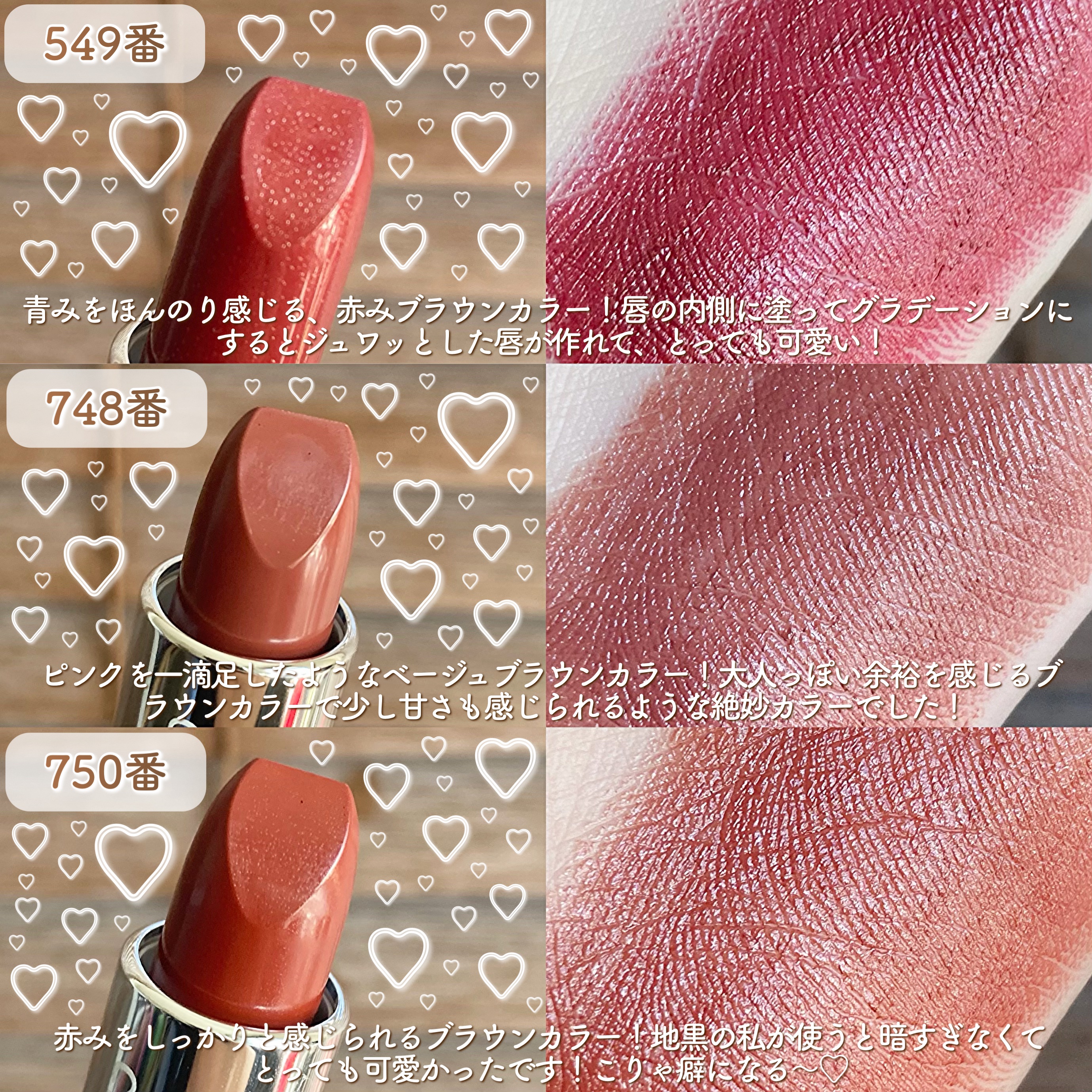 口紅（詰替用）/ちふれ/口紅を使ったクチコミ（3枚目）