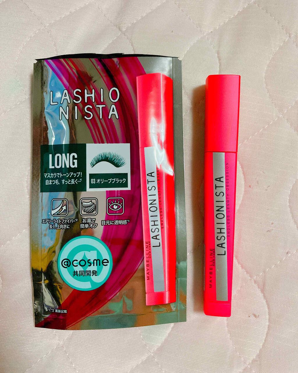 ラッシュニスタ N/MAYBELLINE NEW YORK/マスカラを使ったクチコミ(1枚目)