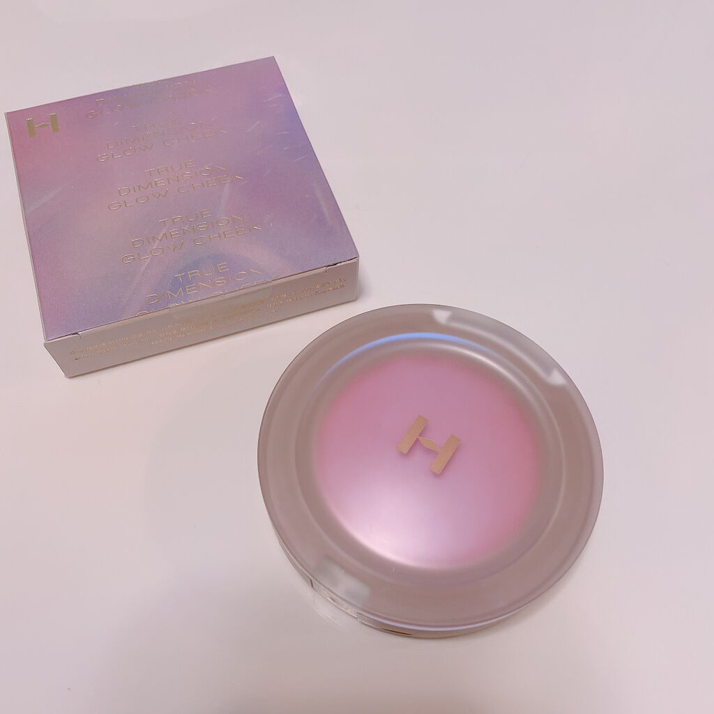 トゥルーディメンショングロウチーク/hince/パウダーチークを使ったクチコミ（1枚目）